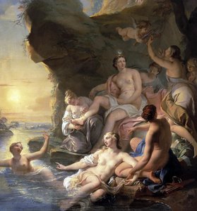 The Bath Of Diana — Noel Nicolas Coypel