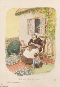 Two Illustrations From The Brownies , Comprising — E.h Shepard