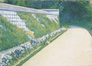 The Wall Of The Garden — Gustave Caillebotte