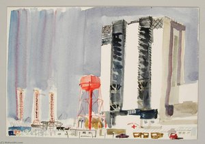 Vehicle Assembly Building Tower And Launch Pads — Paul Arlt