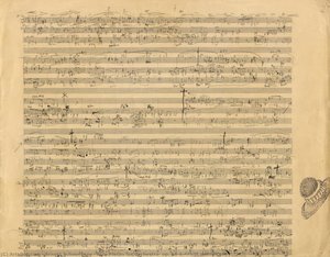 Five Pieces For Orchestra, Op. 16/5 – First Written Copy — Arnold Schoenberg, Expressionist Atonality Expressionist Atonality