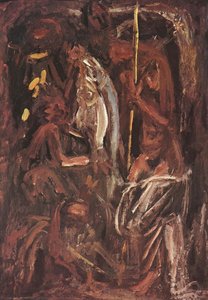 Family And Fish — Lee, Jung-seob, Impressionistic Realism