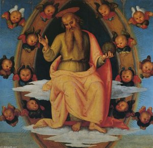 Pala Di Sant Agostino (lord Blessing) — Vannucci Pietro (le Perugin)