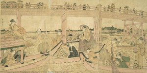Title Name(japanese): 隅田川舟遊 — Kitagawa Utamaro