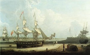 Mersey River, Liverpool, England — Robert W. Salmon