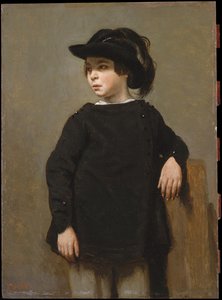 Portrait Of A Child — Jean-baptiste-camille Corot