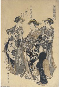 Purple Flowers Of Edo — Chobunsai Eishi
