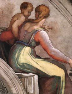 Achim - Eliud (detail) — Michelangelo Buonarroti