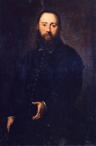 Portrait Of Agostino Doria — Jacopo Tintoretto, Baroque Renaissance Drama