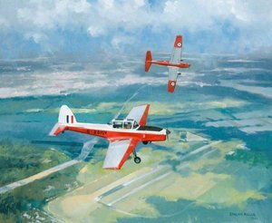 Dhc 1 Chipmunks Over Gatow, Germany — Edmund Miller