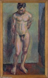Standing Male Nude - — Duncan Grant, Expressionism