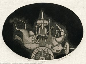 Exlibris Of Volodya Polishuk — Oleksandr Aksinin