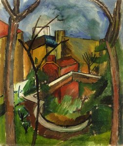 Landscape Of Falaise — Raoul Dufy