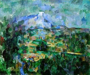 Mont Sainte-victoire Seen From Les Lauves — Paul Cézanne