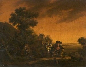Dutch Landscape — Barend Gael Or Gaal