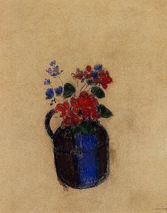Small Bouquet In A Pitcher — Odilon Redon