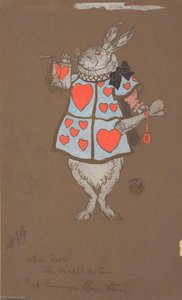 White Rabbit With Herald's Costume (costume Design) — William Penhallow Henderson