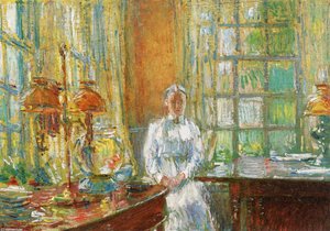 Mrs. Holley Of Cos Cob, Connecticut — Frederick Childe Hassam