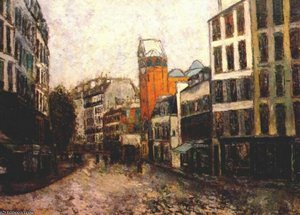 Rue Des Abbesses — Maurice Utrillo