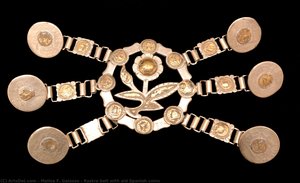 Rastra Belt With Old Spanish Coins — Melisa F. Galasso