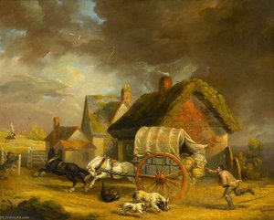 The Runaway Wagon — James Ward