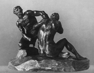 Wrestlers — Ivan Prokof'yevich Prokof'yev