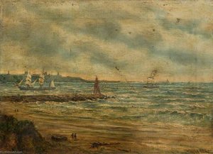 Coast Scene — Bernard Benedict Hemy