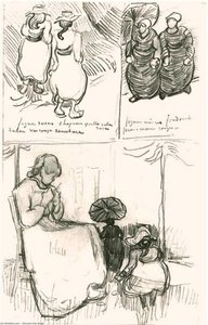 Three Studies — Vincent Willem Van Gogh