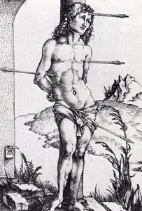 St. Sebastian At The Column — Albrecht Dürer