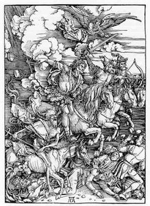 The 4 Horsemen Of The Apocalypse — Albrecht Dürer