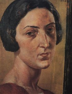 Portrait Of M. Ehrenburg — Kuzma Petrov-vodkin