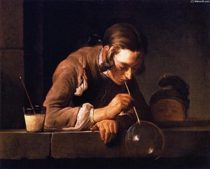 Soap Bubbles (also Known As Young Man Blowing Bubbles) — Jean-baptiste-siméon Chardin