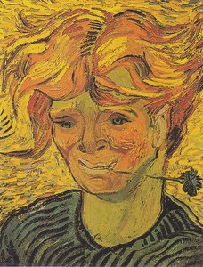 Jeune Homme Au Bleuet — Vincent Willem Van Gogh, Post-impressionism