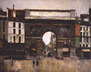 The Gate Saint-martin — Maurice Utrillo