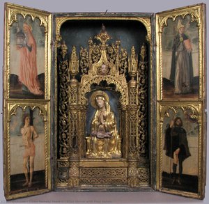 Altar Shrine With Four Saints — Titian Ramsay Peale Ii
