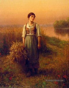Normandy Maid — Daniel Ridgway Knight, Romanticism
