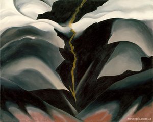 Black Place Ii — Georgia O'keeffe