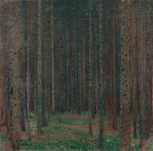 Fir Forest I — Gustav Klimt, Vienna Secession