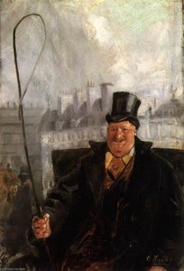 Paris Hackney Cab Driver — Per Krohg