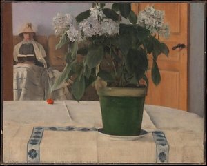 Hortensia — Fernand Edmond Jean Marie Khnopff, Symbolism