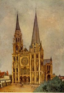 Chartres Cathedral — Морис Утрилло