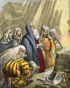 Noah's Sacrifice On Leaving The Ark — Siegfried Detler Bendixen