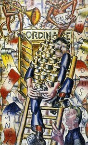 The Proof That The Man Descent Monkey — Fernand Léger