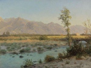 Western Landscape Iv — Albert Bierstadt
