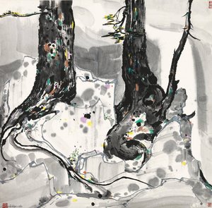 Tree Roots — Wu Guanzhong
