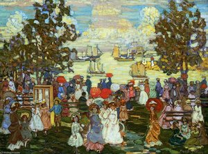 Salem Willows — Maurice Brazil Prendergast