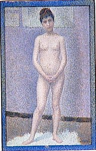 Model To Front — Georges Seurat