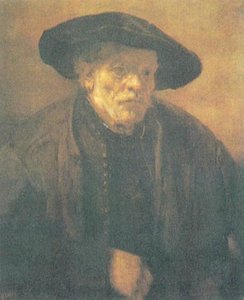 Old Man With A Beret — Rembrandt Van Rijn