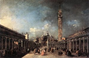 Piazza Di San Marco — Francesco Lazzaro Guardi