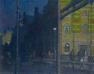 Approach To Hammersmith Bridge — Ruskin Spear